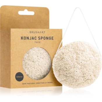 BrushArt Home Salon Konjac sponge burete exfoliant blând faciale - imagine 2